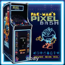 Pac Man Pixel Bash Home Upright Arcade Game Neon