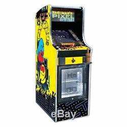 Pacmans Pixel Bash Chill With Mini Fridge Arcade Game Machine Home Version