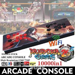 Pandora Box 26S 10000in1 Game Machine Stick Arcade Game WIFI Video 2player 3D/2D