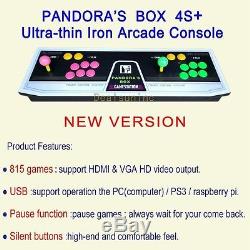 Pandora Box 4s+ Arcade Machine Arcade Console 815 Retro Video Games All in 1 PC