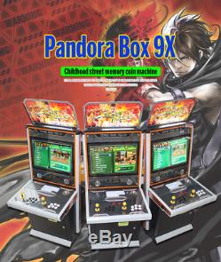 Pandora Box 5s/6 arcade cabinet fighting video game coin pusher game machine
