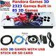 Pandora Games 3d 2323 In 1 Arcade Machine Retro Videogame Console Emulator