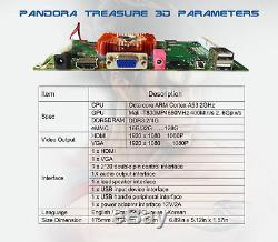 Pandora Games 3D 2323 in 1 Arcade Machine Retro Videogame Console Emulator