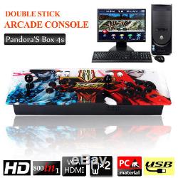 Pandora's Box 4s Home Arcade Console Machine Double Stick HD VGA 800 In 1 Games