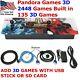 Pandoras Games 3d Arcade Videogame Console 2448 Classic Arcade Machine Metal