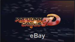 Pandoras Games 3D Arcade Videogame Console 2448 Classic Arcade machine Metal