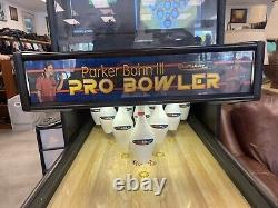 Parker Bohn III Pro Bowler Arcade Machine