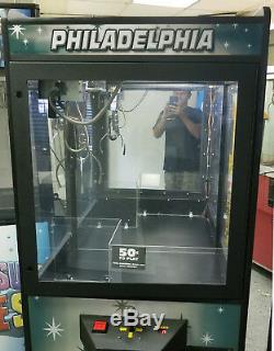 Philadelphia Treasure Chest Skill Claw Crane Plush Stuffed Animal Arcade Machine