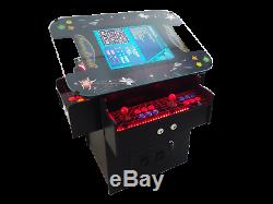 Premium 3 Sided Cocktail Arcade Machine With Over 1,000 Games, Pac-Man, Galaga