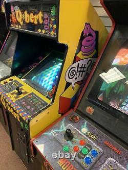 QBert Arcade Machine Original Game QBert @! #@! Full Size