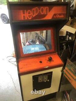 RARE! Sega Gremlin Head On Arcade Machine