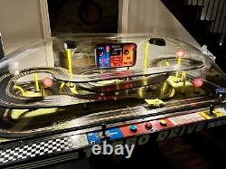 RARE WORKING Turbo Drive Arcade Machine, Slot Car Track Racing Game