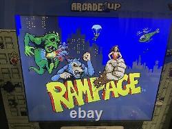 Rampage Gauntlet Joust Defender arcade1up With Riser Arcade 1up Machine