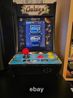 Rare Arcade1up Galaga CounterCade Machine Black Extremely Clean! Free Shipping
