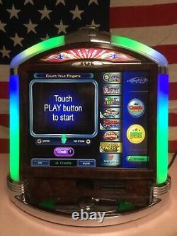 Rare JVL Retro Countertop Multi Game Arcade Machine Touch Screen 100s of Games