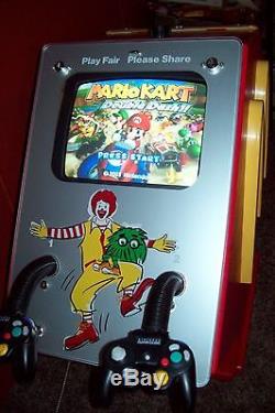 Rare McDonalds Land Nintendo Video Game Arcade Station Game Play Machine