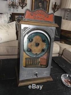 Rare Vintage 1931 Whoopee Ball Table Top Penny Arcade Game Working