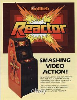 Reactor Mini Arcade Machine 1/6 Scale 11 Gottlieb