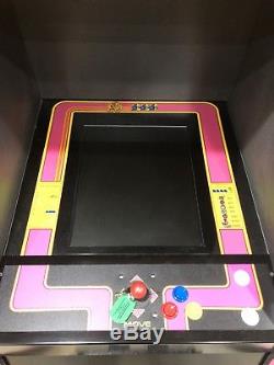 Restored Black Ms. PacMan Arcade Machine, Upgraded