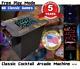 Retro Cocktail Arcade Machine With 60 Games Ms. Pac-man, Galaga, Donkey Kong