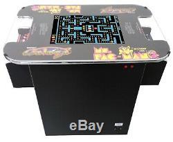 Retro Cocktail Arcade Machine With 60 Games Ms. Pac-Man, Galaga, Donkey Kong