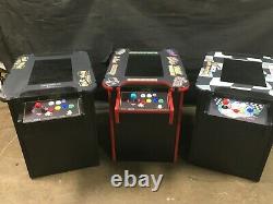 Retro Cocktail Arcade Machine With Large 21 Monitor and 60 Classic Games GLASS