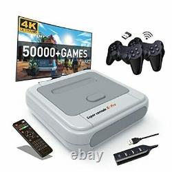 Retro Game Console, Super Console X Pro with 50000+ Video Games, Classic Mini