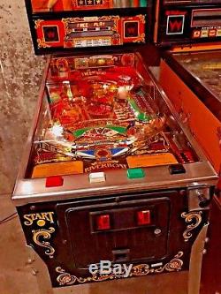 Riverboat Gambler Pinball Machine Coin Op Arcade Game