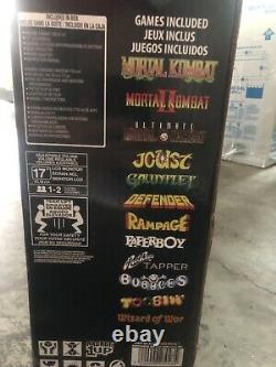 SEALED Arcade1UP Mortal Kombat Midway Legacy Edition Arcade Machine SHIPS FAST