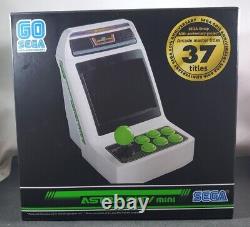 SEGA Astro City Mini Arcade Machine + 2 Controllers, 37 Game Titles, CIB, Used