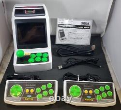 SEGA Astro City Mini Arcade Machine + 2 Controllers, 37 Game Titles, CIB, Used