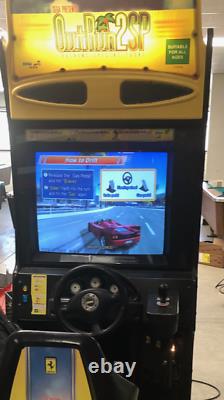 SEGA OUTRUN 2 Sit-Down Arcade Machine Game Extra courses! Great condition