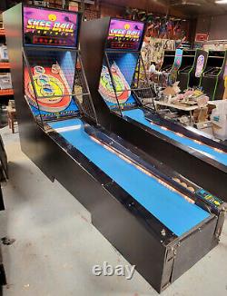 SKEEBALL LIGHTNING Alley Roller Arcade Machine with 8' Lane WORKING GREAT! (#1)
