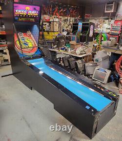 SKEEBALL LIGHTNING Alley Roller Arcade Machine with 8' Lane WORKING GREAT! (#3)