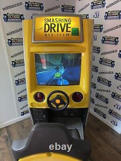 SMASHING DRIVE (Crazy Taxi) Sit Down Arcade Driving Racing Video Game