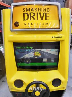 SMASHING DRIVE (Crazy Taxi) Sit Down Arcade Driving Racing Video Game Machine