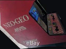 SNK Neo-Geo 6-Slot MVS Arcade Machine 2-Player Jamma PCB US Cabinet VideoGameX