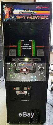 SPY HUNTER Arcade Classic Cabinet Arcade Game Machine! LOTS of new parts! WORKS