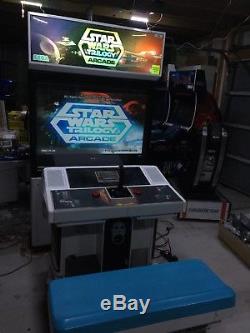 STAR WARS Trilogy sitdown arcade machine, recent refurb offers accepted