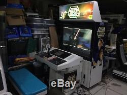 STAR WARS Trilogy sitdown arcade machine, recent refurb offers accepted