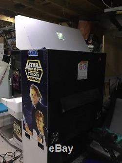 STAR WARS Trilogy sitdown arcade machine, recent refurb offers accepted