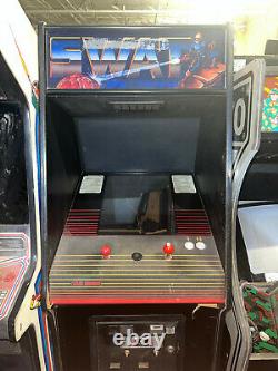 SWAT ARCADE MACHINE by MIDWAY 1984 (Excellent Condition) RARE