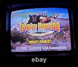 Sammy Trophy Hunting Bear & Moose, Arcade Coin-Op Machine, 2 Player, Shotguns