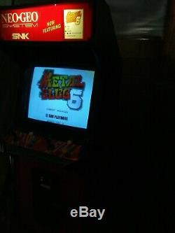 Sammy atomiswave game Metal Slug 6 arcade machine with hi res 27 monitor