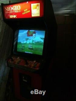 Sammy atomiswave game Metal Slug 6 arcade machine with hi res 27 monitor