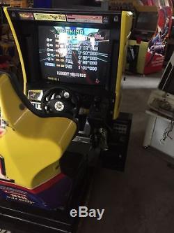 Sega DAYTONA USA 2 battle on the edge driver arcade machine WORKS