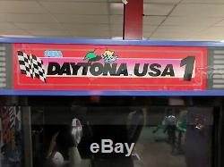 Sega Daytona USA arcade machine deluxe motion two units available arcade game