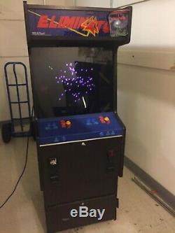 Sega Eliminator 2 Player Working Vector Arcade Machine! VERY RARE