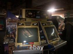 Sega WWF Royal Rumble dual side 4 player arcade game, Sega Naomi system