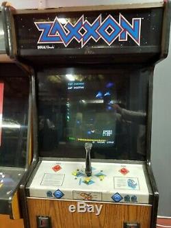 Sega Zaxxon Arcade Machine Game Plays GREAT